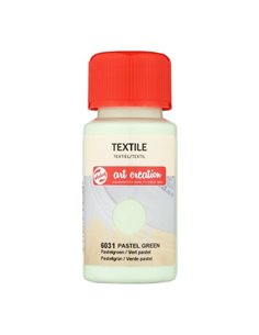 Talens χρώμα textile 6031 pastel green 50ml