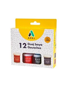 Adel τέμπερες 12 χρωμάτων 15ml