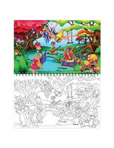 Next μπλοκ χρωματίζω για κορίτσια 21x30εκ. 40φύλ.