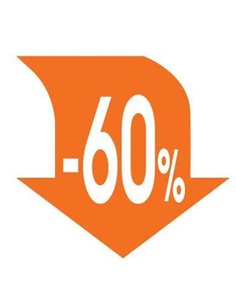 Next αφίσα "Βέλος -60%" για βιτρίνες 34x32εκ.