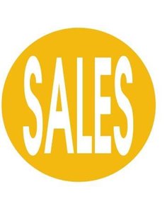 Next αφίσα "Κύκλος Sales" για βιτρίνες Ø32εκ.