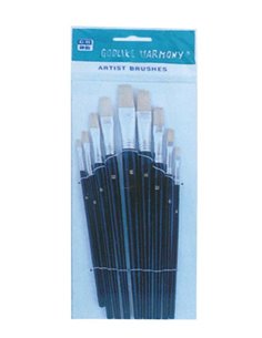 Σετ πινέλα λαδιού 9 τεμαχίων