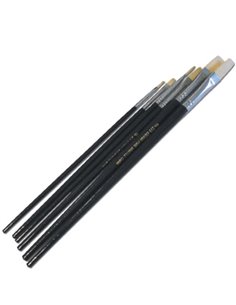 Πινέλα λαδιού τετράγωνα μαύρα Νο 4