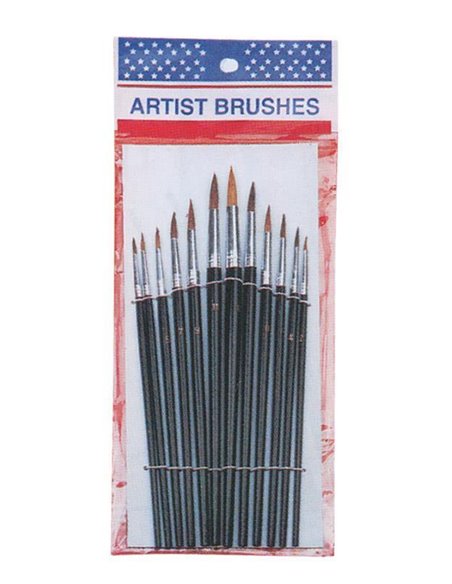 Σετ πινέλα ακουαρέλας 12τεμαχίων