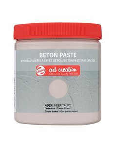 Talens art creation beton paste deep taupe 250ml.