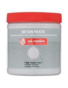 Talens art creation beton paste pebble grey 250ml.