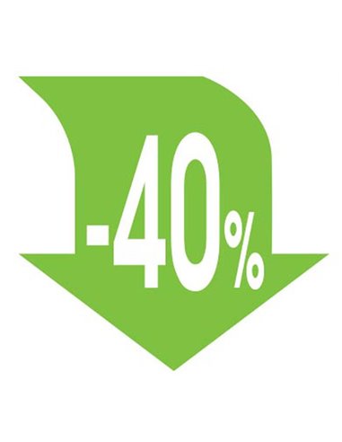 Next αφίσα "Βέλος -40%" για βιτρίνες 34x32εκ.