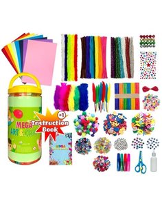 Σετ χειροτεχνίας 1000 τεμ. σε βάζο Y25,5x12εκ