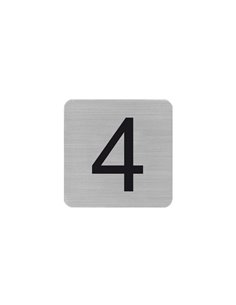 Next αριθμός darwin 4 7,2x7,2εκ., 2χιλ. πάχος