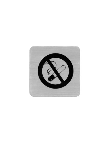 Next επιγραφή darwin "Απαγορεύεται το κάπνισμα" 7,2x7,2εκ., 2χιλ. πάχος