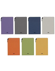 Next Natural μπλοκ σπιράλ με στυλό 14x21εκ. 80φ.