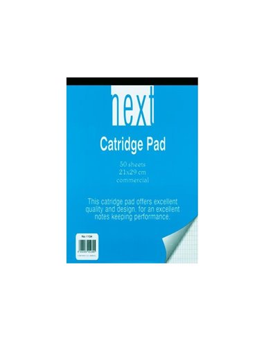Next μπλοκ κατριγέ 21x29εκ. 50φυλ.