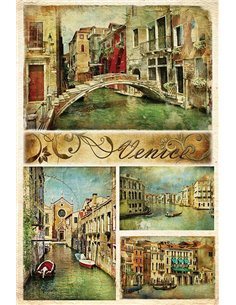 Χαρτί decoupage "Venice" 32x48εκ.