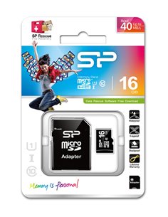 SILICON POWER κάρτα μνήμης 16GB micro SDHC, Class 10