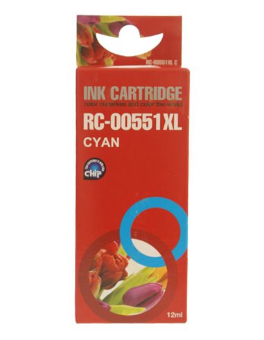 Συμβατό InkJet για Canon CLI-551, 12ml, κυανό