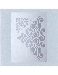 Efco στένσιλ"Λουλούδια" A5 2σχέδια