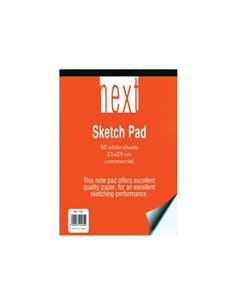 Next μπλοκ λευκό 21x29εκ. 50φυλ.