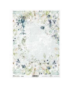 Ριζόχαρτο "floral compositions" 21x29.7εκ.   (ITD-R1633)