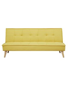 Καναπές κρεβάτι τριθέσιος Nextdeco Tokyo μουσταρδί Υ82x181x91εκ.