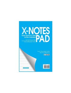 Next x-notes μπλοκ κατριγέ 12x17εκ. 50φυλ.