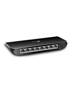 TP-LINK Desktop Switch TL-SG1008D, 8-port 10/100/1000Mbps, Ver. 12.0