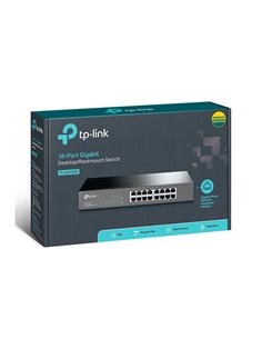 TP-LINK Desktop/Rackmount Switch TL-SG10016D 16 Θυρών, Ver. 8.0