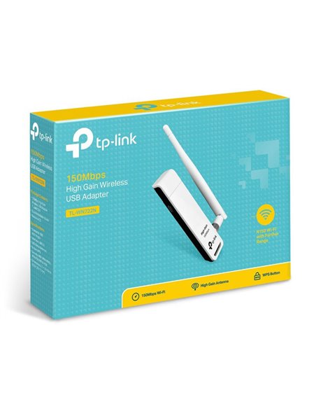 TP-LINK ασύρματος USB αντάπτορας δικτύου TL-WN722N, 150Mbps, Ver. 3.2