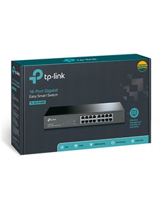 TP-LINK Easy Smart Switch TL-SG1016DE, 16-Port Gbit, Ver. 4.2