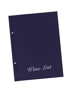 Next wine list basic 23,5x32εκ. μπλε