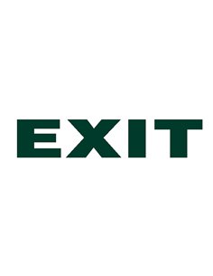 Next επιγραφή pp "Exit" 7x22εκ.