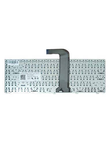 Πληκτρολόγιο για Dell N5050, μαύρο