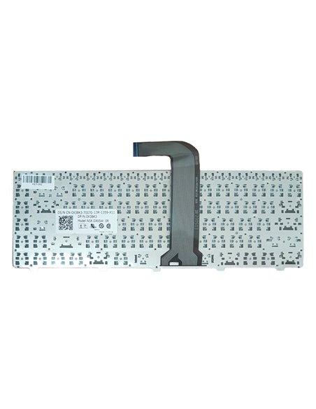 Πληκτρολόγιο για Dell N5050, μαύρο