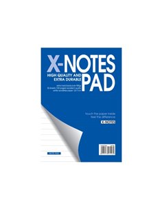 Next x-notes μπλοκ ριγέ 12x17εκ. 50φυλ.