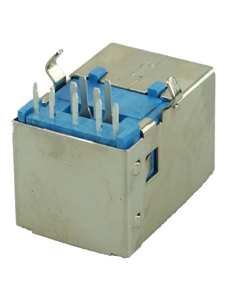 USB 3.0 Connector B TYPE (Solder out), Silver