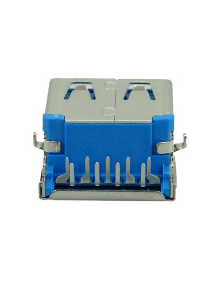 USB 3.0 Connector A TYPE, down, Silver