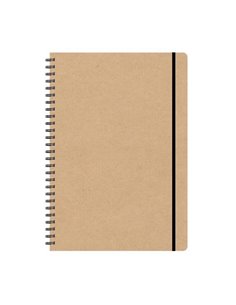 Next Promo τετράδιο σπιράλ με λάστιχο 21x29εκ. 2θ. 70φ.