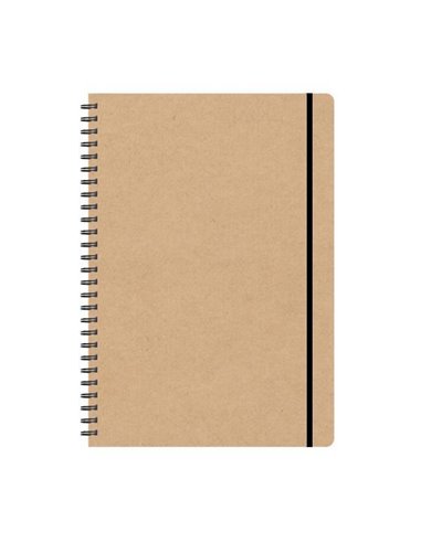 Next Promo τετράδιο σπιράλ με λάστιχο 21x29εκ. 2θ. 70φ.