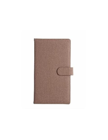 Επαγγελματικό σημειωματάριο PU Α5 καφέ 122 σελ.