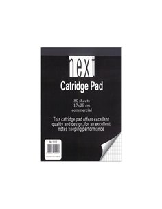 Next μπλοκ κατριγέ 17x25εκ. 80φυλ.