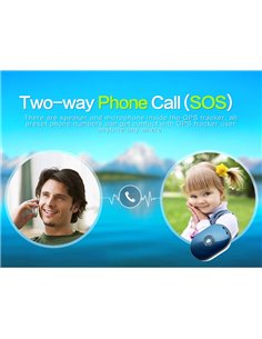 Mini GPS Eντοπισμού Θέσης Q60, 400mAh, Αδιάβροχο, Black