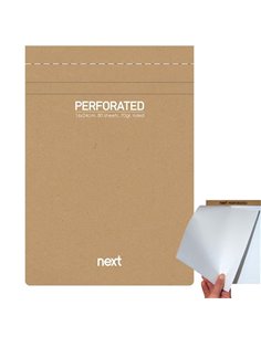 Next μπλοκ σημειώσεων perforated ριγέ 16,5x24εκ., 80φ., 70γρ.