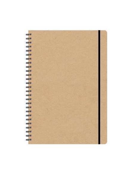 Next Promo τετράδιο σπιράλ με λάστιχο 17x25εκ. 2θ. 70φ.