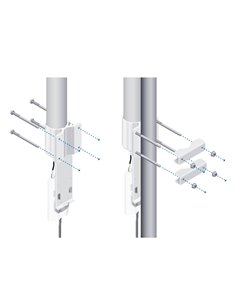 UBIQUITI AMO-2G13 2.4GHz AirMax Dual Polarity 13dBi Omni Antenna