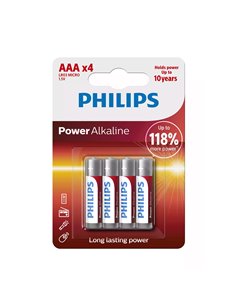 Philips LR03P4B.GRS Power Alkaline Αλκαλικές μπαταρίες υψηλής απόδοσης 4 τμχ AAA 2