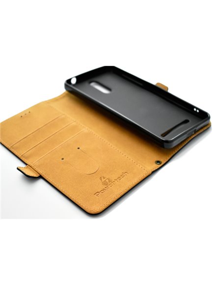 POWERTECH Θήκη Elegance Leather για Leagoo M8/M8 Pro, Black