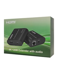 POWERTECH HDMI video extender CAB-H075 μέσω καλωδίου RJ45, 4K, 120m