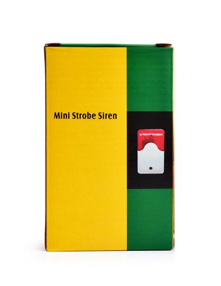 Σειρήνα πανικού Piezzo εσωτερικού χώρου HS-157, 12V, White