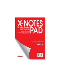 Next x-notes μπλοκ λευκό 12x17εκ. 50φυλ.