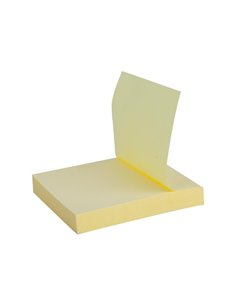 Αυτοκόλλητα χαρτάκια κίτρινα 7,6x5,1εκ. 100φ. (διαφημιστικό)