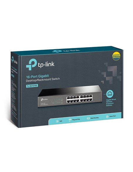 TP-LINK Desktop Switch TL-TL-SF1024D, 10/100Mbps, 24 Θύρες, Ver. 3.0